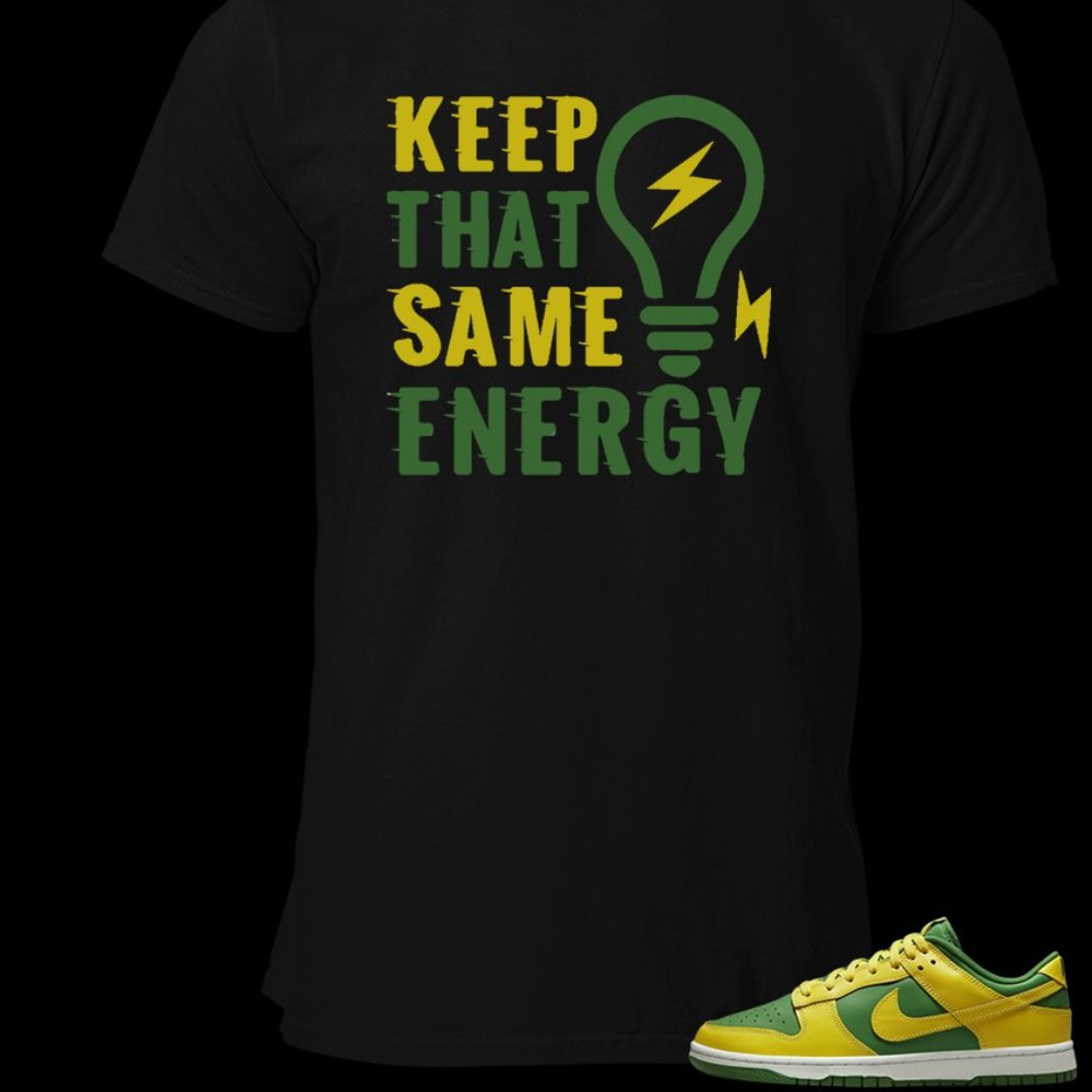 Tee to match brazil Nike dunk